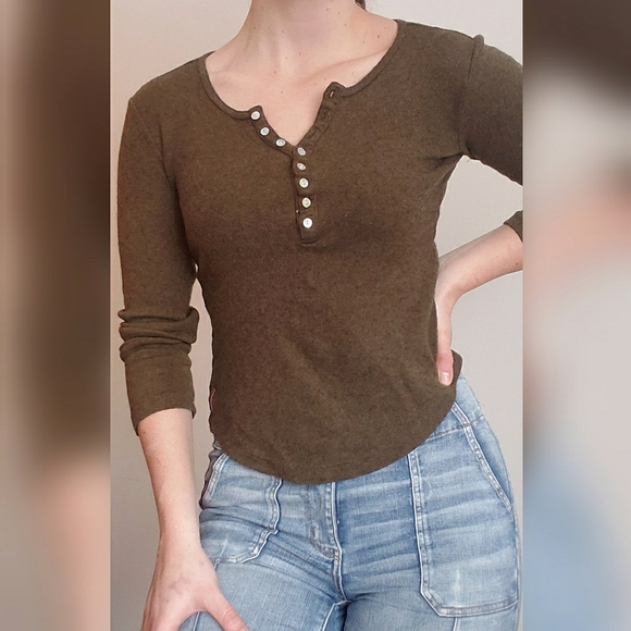 Roots Tencel/Wool Long Sleeve - Picture 1 of 5